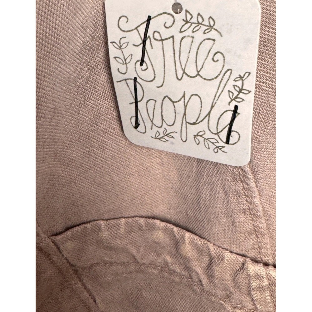 Free People Kyoto Cargo Pants 4 Boho Harem Tapered Belted UTILITARIAN NWT - Picture 7 of 7